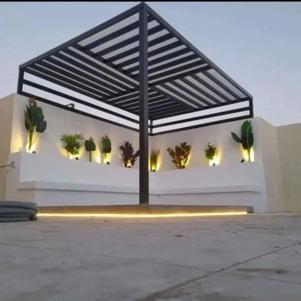 برجولات الرياض للأسطح والحدائق