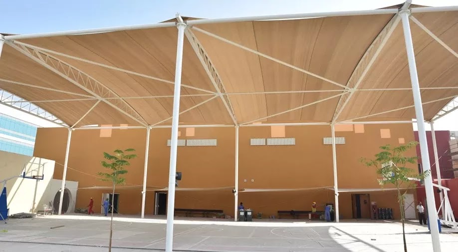 مظلات مدارس حكومية المدينة المنورة
